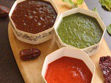 How to make Chutneys for Chaat | 3 ways