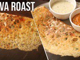 Instant Rava roast recipe | Easy Crispy Rava roast