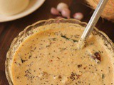 Kerala coconut chutney with fried onions | Thenga chutney for appam