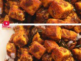 Paneer Roast recipe | 15 minutes Paneer Starter (dry fry recipe) | Low carb starters