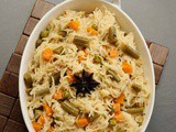 Perfect Vegetable Pulao Recipe in cooker | Quick and Flavorful Rice Dish for lunchbox