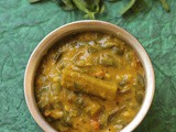 Ponnanganni Keerai sambar recipe |South indian sambar