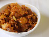 Potato Masala Fry | Spicy Urulaikizhangu masala fry for rice