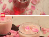 Rose milk syrup recipe | Pure homemade rose syrup recipe from rose petals