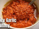 Spicy Garlic Chutney Recipe | Poondu Kara Chutney for idli / dosa / paniyaram