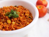 Tomato Rice ~ Thakkali Sadham