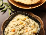 Vellai Kurma recipe | White vegetable kurma