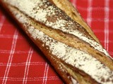 Beer Rye Bread Baguette