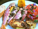 Salmonetes with Mint