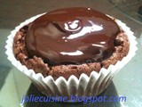 Cupcake al cioccolato fondente