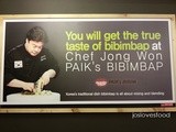 First BiBimBap Bistro in Singapore : Paik's BiBim