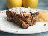 Kolač od banana i svježih borovnica // Banana and blueberry cake