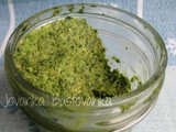 Pesto od peršina // Parsley pesto sauce