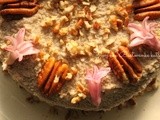 Sirovi kolač od mrkve/šargarepe // Raw carrot cake
