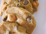 Chocolate chips and candy cookies