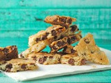 Chocolate Chip Cookie Brittle ~ Crunchy Goodness #SundaySupper