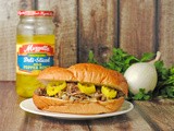 Crockpot Italian Beef Sandwiches ~ One Pot #SundaySupper