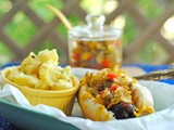 Homemade Hot Dog Relish ~ Preserving the Harvest #SundaySupper