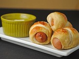 Mini Pretzel Dogs with Horseradish Dipping Sauce…and Foodie Exceptions
