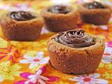 Peanut Butter Cookie Cups with Chocolate Buttercream Filling ~ a Guest Post at Sarcastic Cooking