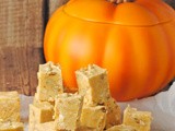 Pumpkin Pie Fudge ~ Halloween #HolidayFoodParty
