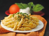 Trapanese Pesto Pasta (Cherry Tomato Pesto) ~ Food Bloggers Against Hunger