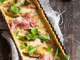 Fig Gorgonzola tart