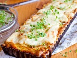 Onion-cheese quiche