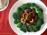 Braised Mushroom & Sea Cucumber with Broccoli