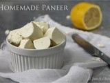 Homemade Paneer (Indian Cottage Cheese)