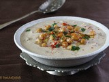 Musabaha (Whole Chickpea Hummus)