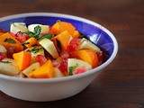 Persimmon Pomegranate Salad Recipe