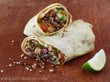 Quinoa Egg Wrap Breakfast Burrito