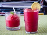 Watermelon Mint Cooler & Granita