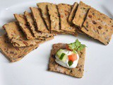 Whole Wheat Veggie Crackers