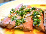 Skirt Steak with Chimichurri Sauce