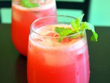 Watermelon-Lime Agua Fresca