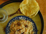 Mushroom & Peas Pulao