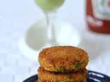 Mutter paneer cutlets