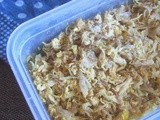 Ramadan Preparations: Basic Chicken Filling- How to freeze