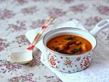 Sambar using roasted spices