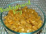 Potlakaya Vepudu | Snake Gourd Fry