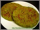 Aloo Palak Paratha