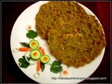 Kakdi Thalipeeth