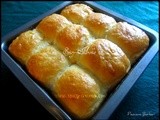 Ladi Pav / Bread for Pav Bhaji / White Bread Dinner Rolls