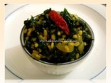 Palak moong dal sabzi