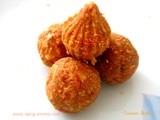 Policha Ladu / Chapati Ladoo / Ladoo from leftover chapati / Malida Ladoo