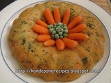 Savory semolina cake