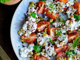 Cottage Cheese Salad with Tomatoes
