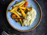 Jerusalem artichoke mash with apple